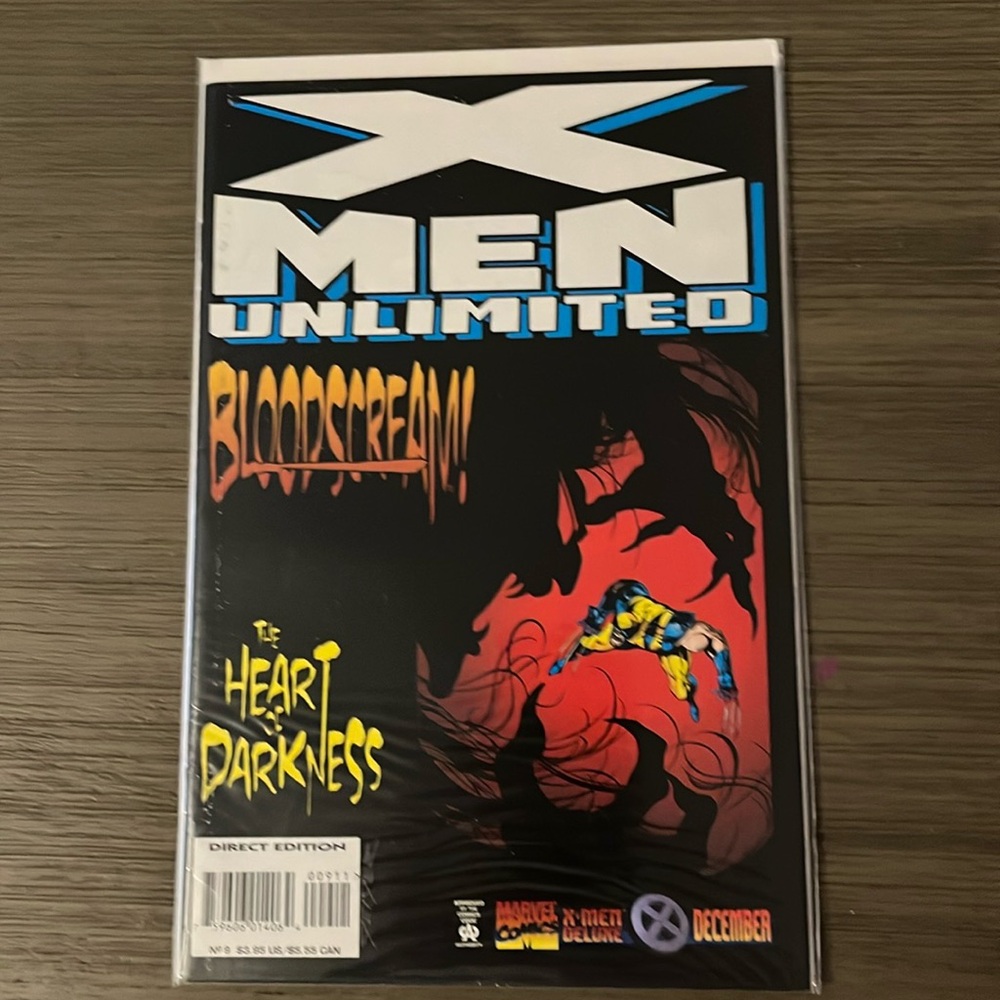 X-men Unlimited Comic Book Rare